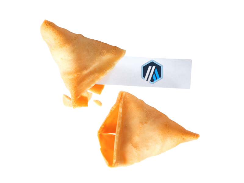 Holiday Fortune Cookie · Arbitrum Mini-App